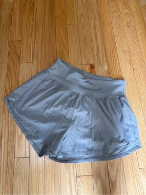 DSG Beige Athletic Short with Built-In Underwear